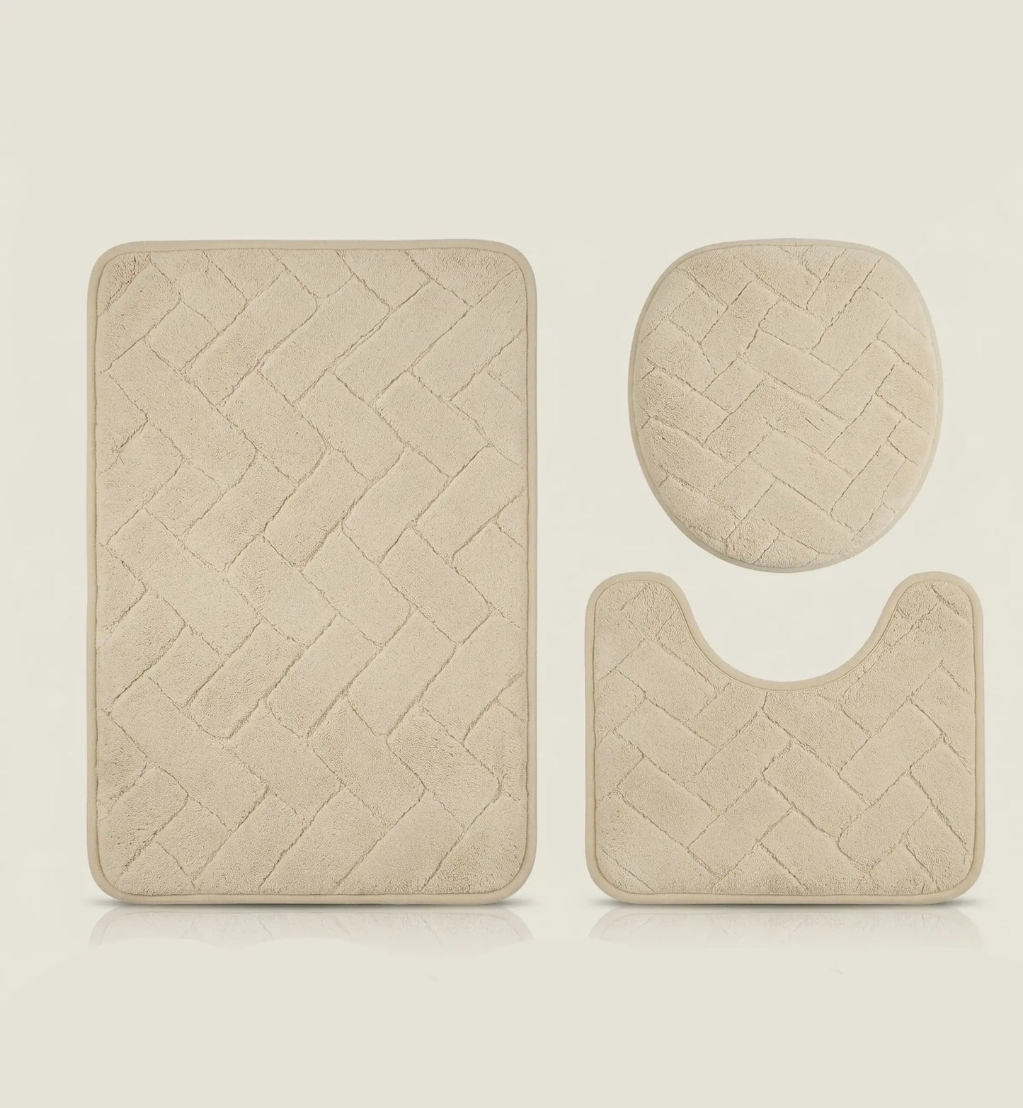 KIT C/ 3 PEÇAS PARA BANHEIRO