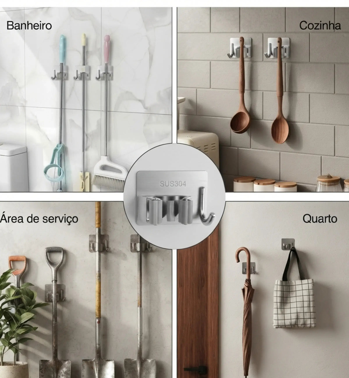 SUPORTE DE INOX