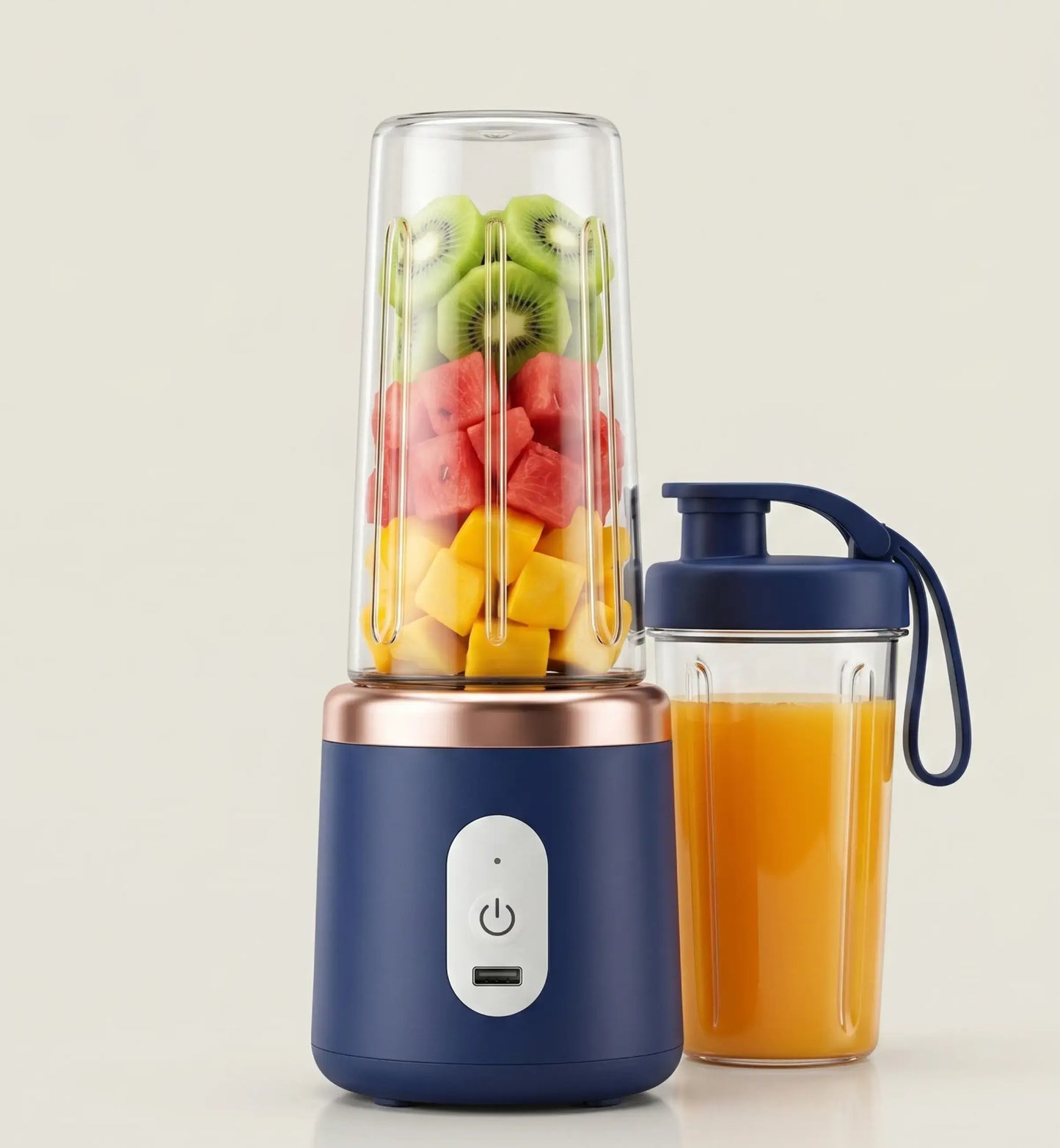 MINI LIQUIDIFICADOR PORTÁTIL 400ML