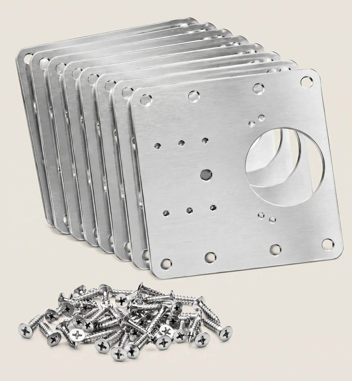 PLACA INOX REFORÇADA