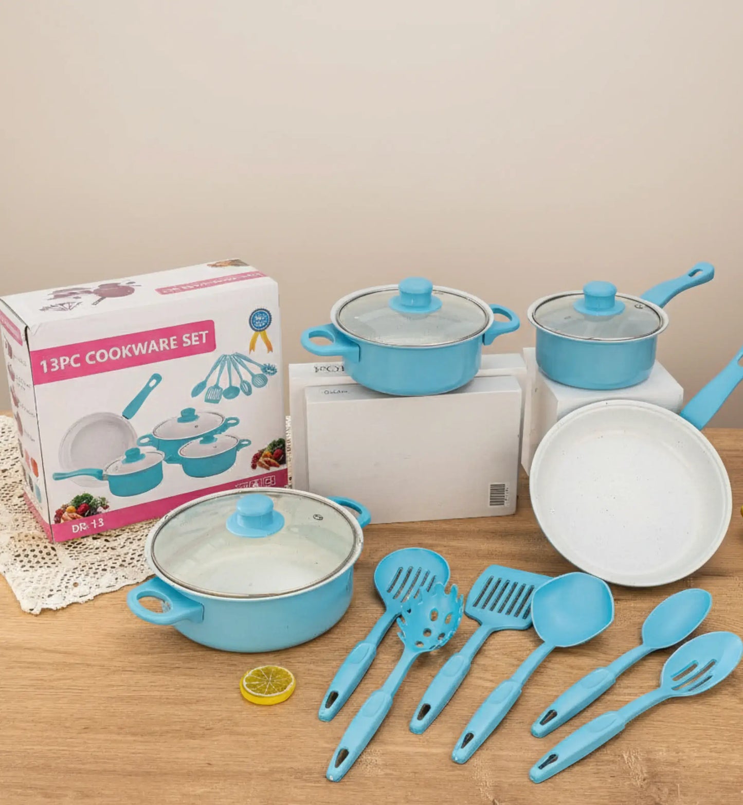 KIT COZINHA ORGANIZADA COM 13 PEÇAS