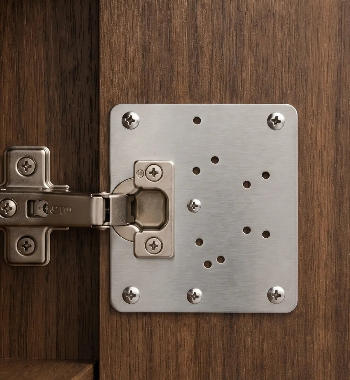 PLACA INOX REFORÇADA