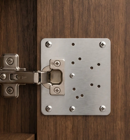 PLACA INOX REFORÇADA