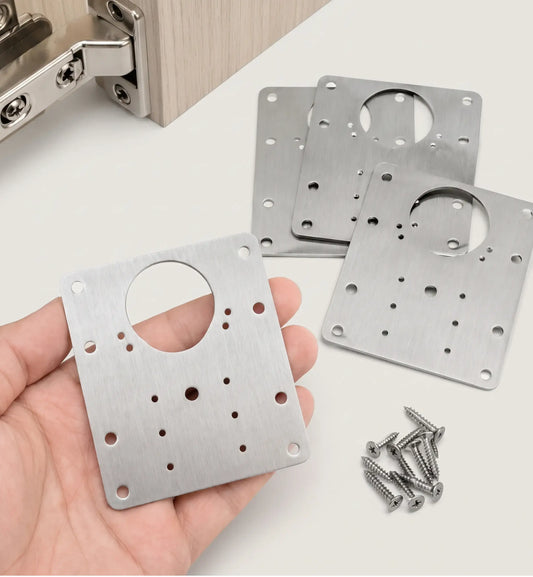 PLACA INOX REFORÇADA